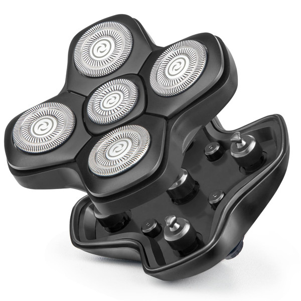 Detachable Floating Replacement Shaving Head, Washable Shaver Blade Heads Replacement for Head Shaver, Wet & Dry Compatible for Rotary Shavers