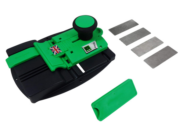 G Sharp Edge Chisel Sharpener - Chisel Sharpening Kit - Sharpens Blades from 3mm to 85mm Wide - Light, Robust and Easily Transported G Sharp Edge Chisel Sharpener - Chisel Sharpening Kit - Sharpens Blades from 3mm to 85mm Wide - Light, Robust and Easily Transported