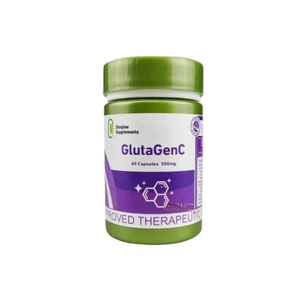 Generic Gluta GenC Glutathione Capsules - 60 Count