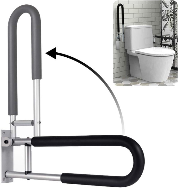 Botabay Handicap Grab Bars Rails 29.5 Inch Toilet Handrails Bathroom Safety Bar Hand Support Rail Handicapped Handrail Accessories for Seniors Elderly Disabled Mounted Bath Grips