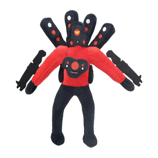 Hzomiol Titan Cameraman Upgrade Plush, Speaker Man Plush, Gift for Game Fans