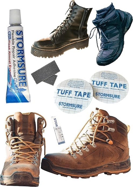 Stormsure Hiking Boot Repair Kit - Strong, Durable, and Flexible Repair for Soles and Upper Fabrics: Extend The Life of Your Footwear