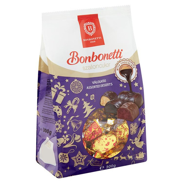 BONBONETTI Hungarian Christmas Candy Szaloncukor - Assorted Desserts 300g / 10.14 fl oz