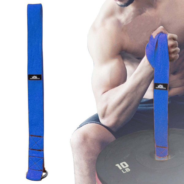 Arm Wrestling Training Loading Strap for Barbells, Arm Finger Wrist Exerciser Strengthener, Forearm Muscle Strength Workouts Tools, Suitable for Home and Gym Training