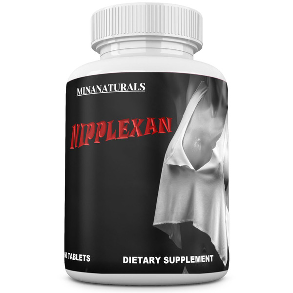 MINANATURALS NIPPLEXAN Natural Nipple Enlargement. Get Bigger Nipples and Fuller Breasts – Grow Round, Full and Sensitive Nipples. 60 Tablets