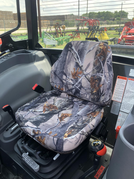 Durafit Seat Covers, Compatible with KIOTI CK,DK and NS Series Open Station Tractor, Grammar Suspension seat. Two Piece Vinyl seat, NO ARMREST. XD3 CAMO Durafit Seat Covers, Compatible with KIOTI CK,DK and NS Series Open Station Tractor, Grammar Suspension seat. Two Piece Vinyl seat, NO ARMREST. XD3 CAMO
