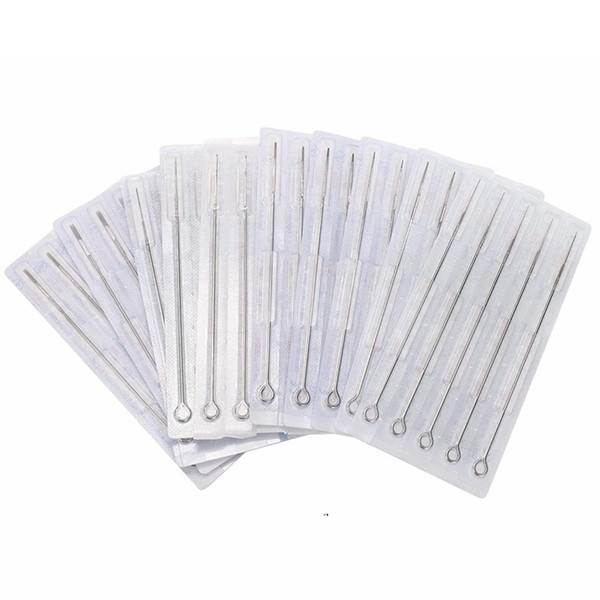 Tattoo Needles Set,50PCS Mixed Tattoo Needles 3RL,5RL,7RL,9RL,3RS,5RS,7RS,9RS,5M1,7M1 Disposable Sterile Tattoo Gun Needles Assorted Liners,Shaders and Magnum (Mixed-RL/RS/M1-50pcs)