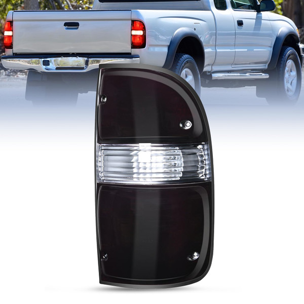 Nilight Taillight Assembly Compatible with 2001 2002 2003 2004 Toyota Tacoma Rear Lamp Replacement with Dark Red Housing Tail Lights Passenger Side Nilight Taillight Assembly Compatible with 2001 2002 2003 2004 Toyota Tacoma Rear Lamp Replacement with Dark Red Housing Tail Lights Passenger Side