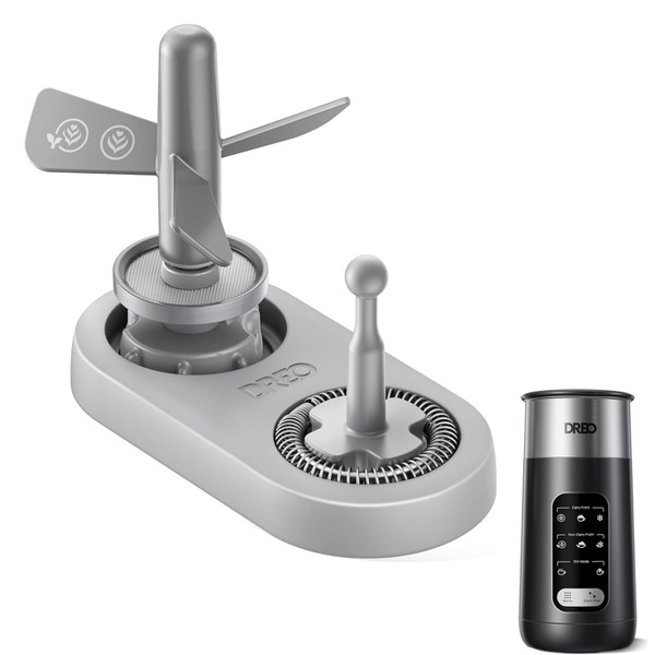 Dreo Whisk Set Replacement for BaristaMaker Air Milk Frother, Latte Whisk & Frothing Milk Whisk, 2PCS Whisks for DR-KMF002