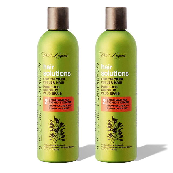 Peter Lamas Biotin Regrowth Conditioner | Apple Stem Cell, Vitamin B, Aloe, and Natural Botanicals Combine to Support Thicker, Fuller Hair | Reduce Scalp Irritation, Itching, and Flaking (Pack of 2)