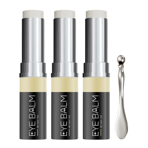 Balm for Eye Bags, Under Eye Balm Stick for Dark Circles and Puffiness, Eyes Serum Cream, Retinol Cream, Smooths Fine Lines, Under Eyes serum, Nourishing and Moisturizing (3) Balm for Eye Bags, Under Eye Balm Stick for Dark Circles and Puffiness, Eyes Serum Cream, Retinol Cream, Smooths Fine Lines, Under Eyes serum, Nourishing and Moisturizing (3)