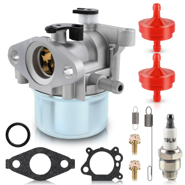 Carbhub 675 190CC Carburetor Kit for 6.25HP 6.75HP Push Mower 190CC 675 Series Engine Craftsman Troy Bilt TB230 725EX Toro 22 Recycler Lawnmower Carburetor 799866 790845 799871 796707 794304