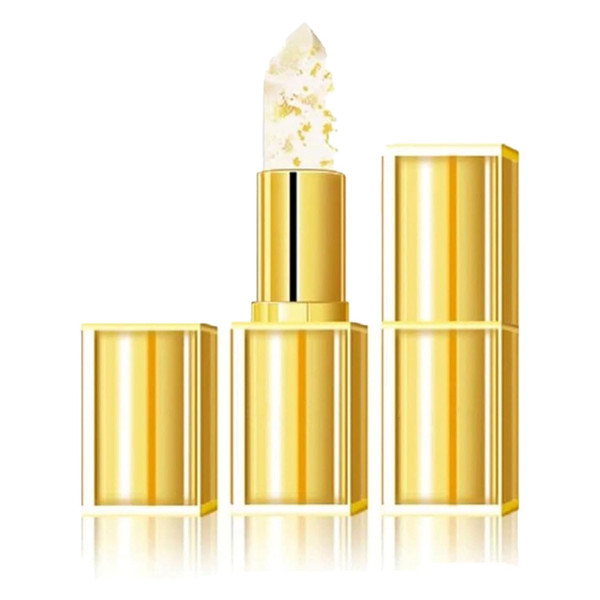 Conservation Lipstick, Color Changing Lipstick, Transparente Transferproof Gold Crystal Color Changing Lip Stick for Women, Long Lasting 24 Hours Moisturizing Glossy Shine Lip Gloss (Gold, 3.5g) Conservation Lipstick, Color Changing Lipstick, Transparente Transferproof Gold Crystal Color Changing Lip Stick for Women, Long Lasting 24 Hours Moisturizing Glossy Shine Lip Gloss (Gold, 3.5g)