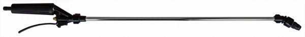 Fimco 5163100 (7771944) 29" Spray Trigger Gun with 19" Long Metal Extension, 30 Degree Offset Adjustable Pattern Tip (Cone To Straight Stream), 100 PSI Max, 3/8" Hose Shank Connection