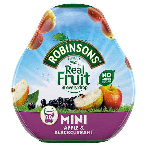 Robinsons Squash'd Apple & Blackcurrant No Added Sugar (66ml) (Pack of 1)