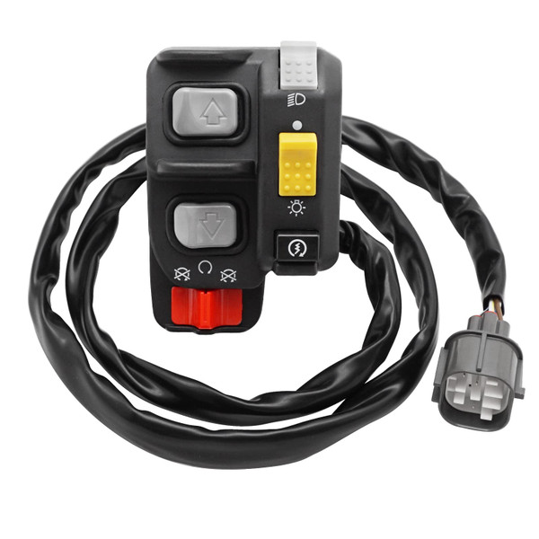 Compatible with Honda Rancher 350 ES 2000-2005 Switch Handlebar Control Electric Shift Shifter Start Kill Stop Headlight Switch for Honda Rancher 400 2004-2007,OEM# 35200-HN7-003 35020-HN5-A10
