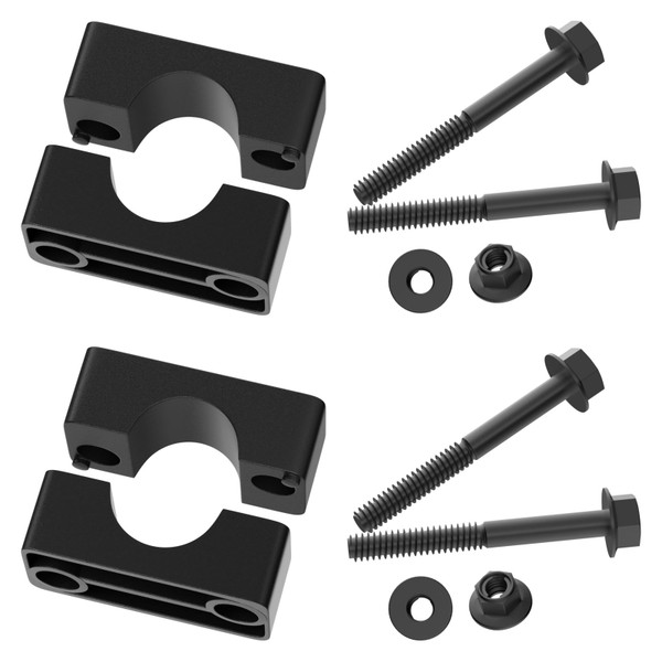 CLUBRALLY Brake Block Mounting Set with Screw Nut for Club Car DS Carryall Golf Cart 1981-Up, OEM#1011402