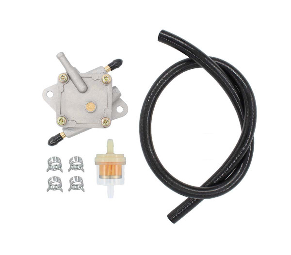 Fuel Pump Hose Filter For EZGO Golf Cart 94-03 TXT Medalist Marathon 4-Cycle 295cc 350cc Robin Pre-MCI Engine Replaces 72021-G01