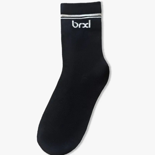 BRXL Athletic Socks Logo Socks Seamless No Show Socks Stackable Sports Socks Ribbed Cuff Design Comfort Fit No Slip Grip for Casual Wear Running Yoga Gym Everyday Outfits