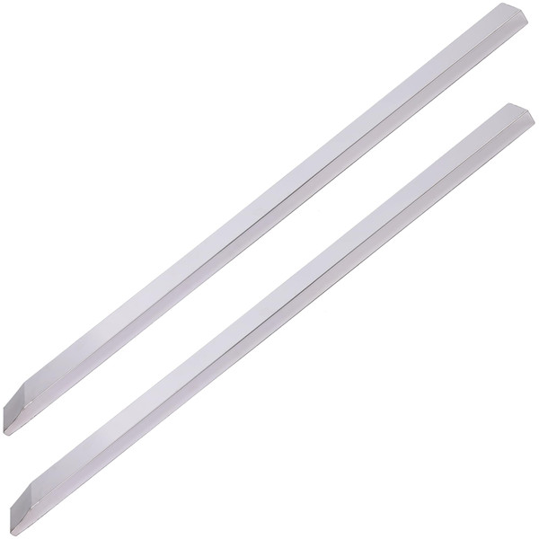 JISKAIAI Upgraded Stainless Steel RV Slide Out Ski Set, RV Floor Saver Corner Edge Protector Tracks Prevent Sticking/Catching