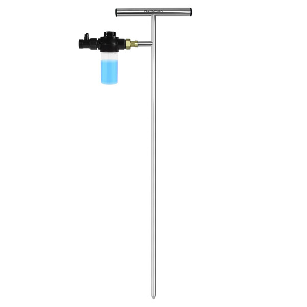 Varomorus Stainless Steel Deep Root Feeder for Tree Watering Spike Tool Irrigation for Outdoor Plants System Wand T-Handle One-Piece with Filter