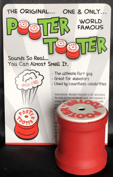 The Original Pooter Tooter. Since 1981. Sounds so Real...You can Almost Smell it.