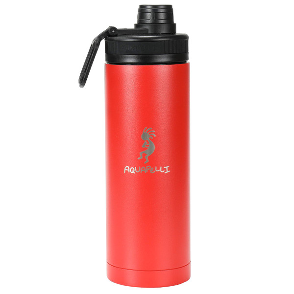 Aquapelli Vacuum Insulated Water Bottle, 18 ounces, Aurora Red Aquapelli Vacuum Insulated Water Bottle, 18 ounces, Aurora Red