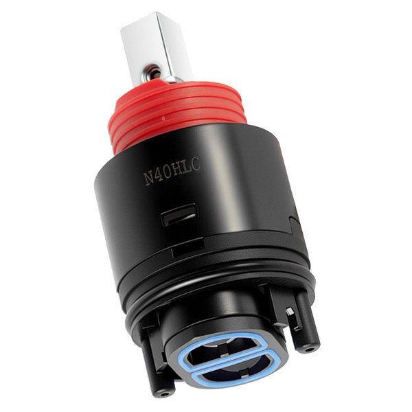N40HLC Shower Cartridge Replacement, for RK7300-CART-3P and HL-40 Shower Cartridge, 40 mm Shower Cartridge Compatible with Temp-Gard III Series Single Handle Tub/Shower Faucets Valves