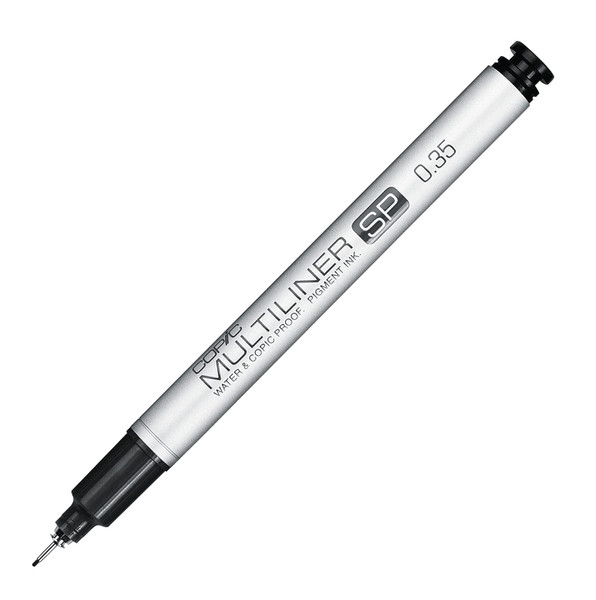 Copic Multiliner SP Black Ink Marker, 0.35 Tip