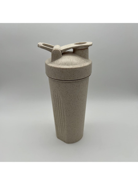 Travel Portable Wheat Straw Personal Fitness Protein Shaker Bottle Travel Portable Wheat Straw Personal Fitness Protein Shaker Bottle