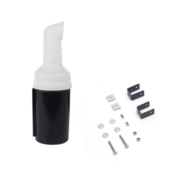 NOKINS Golf Cart No Drilling Sand Bottle for EZGO Club Car Yamaha, Divot Filler Sand Bottle Assembly with Rattle Proof Holder for Golf Carts (Set of 1)