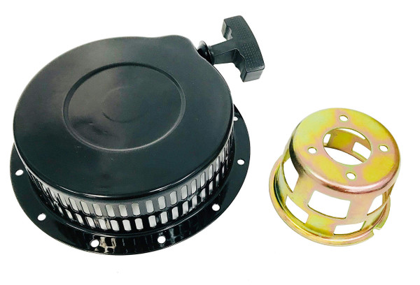 Recoil Starter with Cup for 406CC 186F 186FE 418CC 186FA 186FAE China 10HP Diesel Engine Yanmar L100EE L100N L100V L100 114660-76051 114660-76250 114699-76251 Titan Industrial TG6500D TG7500D