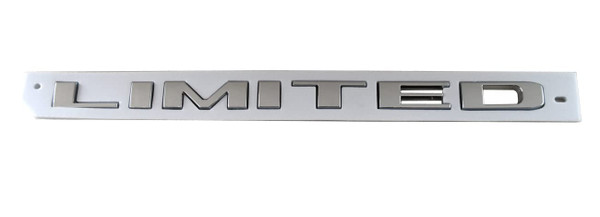 1pc Limited Tailgate Nameplate 3D Badge Emblem Replacement for Ram 2019-2022 1500 2500-3500 68477483AA (Chrome)