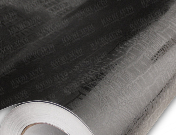 Hachi Auto Black Alligator Leather Vinyl Car Wrap 96-by-60-inch