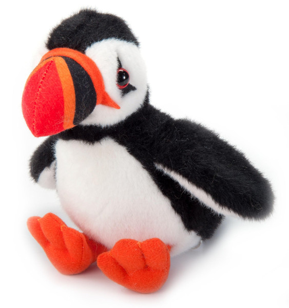 The Petting Zoo Puffin Stuffed Animal Plushie, Gifts for Kids, Wild Onez Babiez Sealife Animals, Puffin Plush Toy 6 Inches