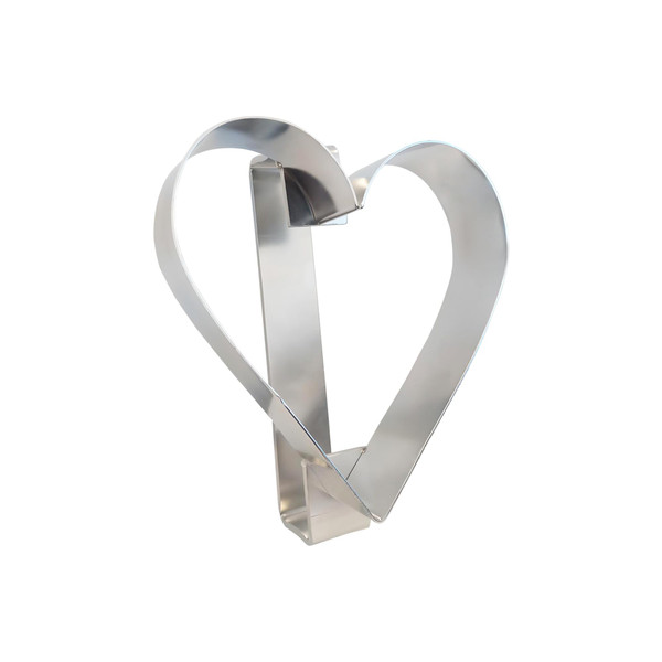 OCS Parts 5-Inch Heart Donut Cutter | Commercial Grade Stainless Steel | Heart Shape Donut Cutter for Donut Shops, Bakeries and Home Baking