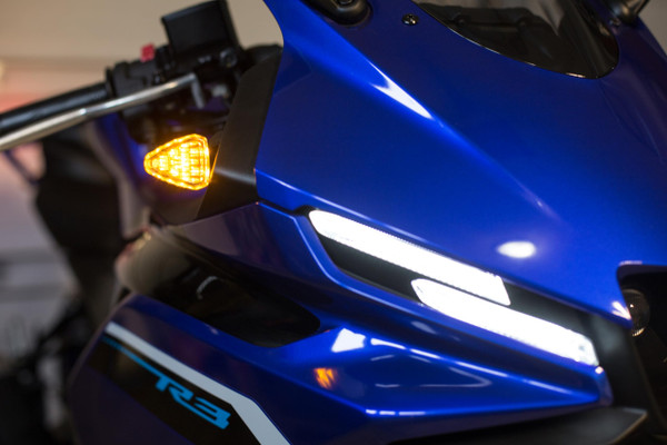 AVT YZF-R3 / R3 2025 FRONT Flush LED Turn Signals AVT YZF-R3 / R3 2025 FRONT Flush LED Turn Signals