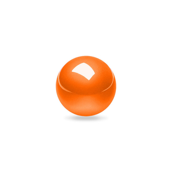 Perixx PERIPRO-303 GOG 1.34 inches Trackball - Replacement Ball for M570, PERIMICE-517/520/717/720, and Other Compatible Trackball Mouse - Glossy Orange