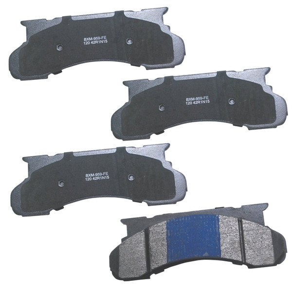 Bendix Premium SBM120 Semi-Metallic Front Brake Pads for Select Models Ford E-250 Econoline, Econoline Club Wagon, E-350 F-250, F-350, P-350