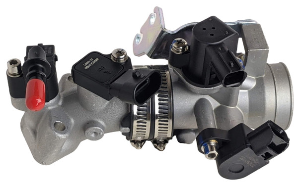 RedCap Complete Fuel Injection Throttle Body Manifold For EFI GY6 168cc 170cc 200cc Jonway GTX 250 EFI 200 Scooter Moped Engines Includes all Sensors