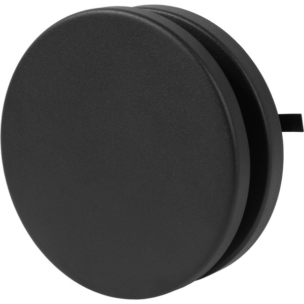 Repa Market ø4" Inch Anthracite Steel Air Exhaust Diffuser - Adjustable Valve - Quiet Air Supply Intake - Metal Soffit Vent Grille - Home, Office - Indoor Ventilation - Round Ducting Cover