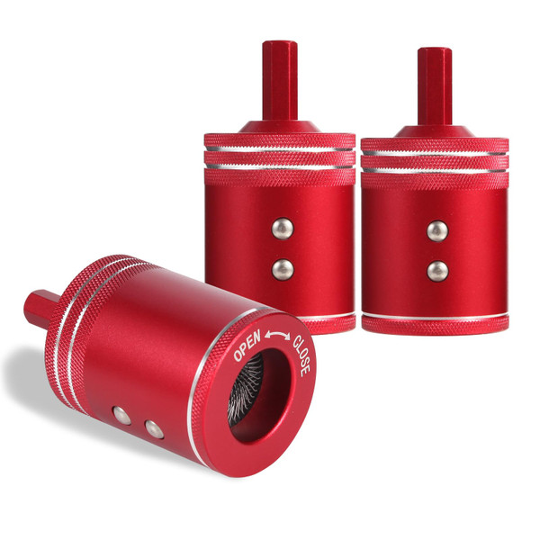 Mokaou 3 -Piece Set 1/2" 3/4" 1" Metal Copper Pipe Cleaner with Brush,Copper Tube Pipe Cleaner Brush for Power Drill Copper Tube and Pipe Cleaning Brush Tube Cleaner for Drill,Plumbing Tools.