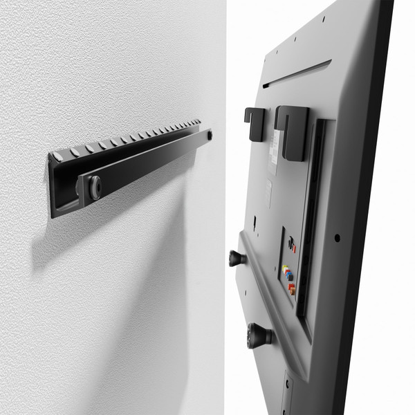 Auoace No Drill TV Wall Mount for 22 to 55 inch TVs, Drywall Smart TV Bracket Tilts Up to 5°, Low Profile TVs Mount up to 100 Lbs, Easy to Install for Bedroom, Living Room, Include All Hardware kit