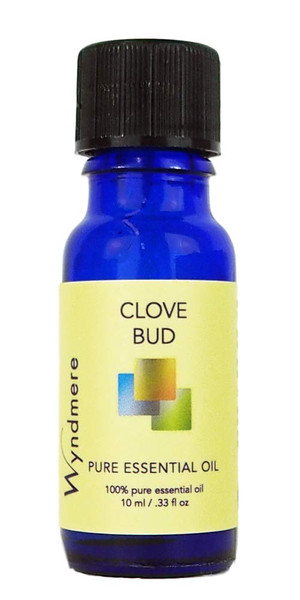 WYNDMERE Naturals Clove Bud Essential Oil, 0.33 FZ