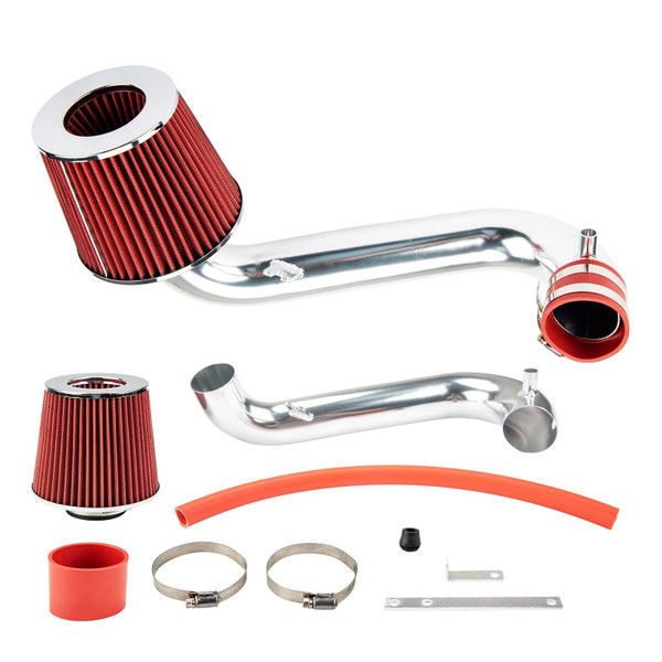 AUTOSITY Cold Air Intake Kit for 2001-2005 CIVIC DX/LX/EX/GX/VP 1.7L L4, Upgraded Air Intake System Kit - Red
