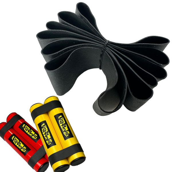 RipRight Replacement Bands for RipRight RipStick Workout Equipment – Adjustable Resistance Training, Joint Rehab, Shoulder Workout – 18 Heavy Resistance Bands RipRight Replacement Bands for RipRight RipStick Workout Equipment – Adjustable Resistance Training, Joint Rehab, Shoulder Workout – 18 Heavy Resistance Bands