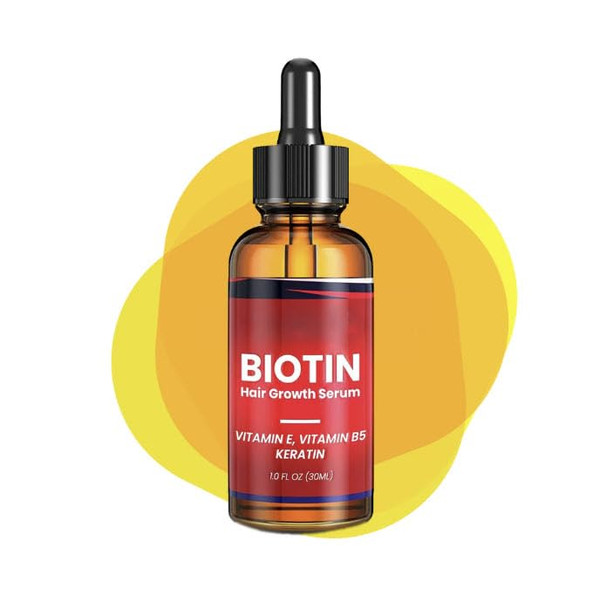 Lovelycsm Biotin Hair Loss Treatment Serum 1.0 fl oz Lovelycsm Biotin Hair Loss Treatment Serum 1.0 fl oz