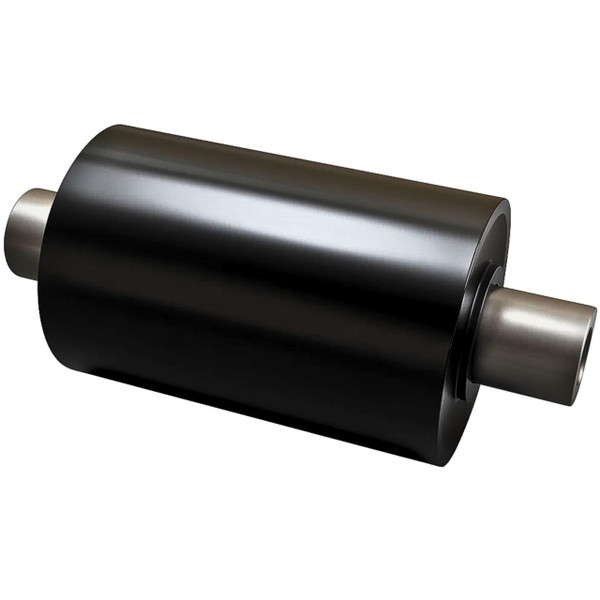 HYW Products 4"" x 4"" Nose Roller for Roll Off Containers 40,000 lbs, Black