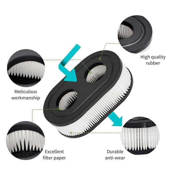 TB110 Air Fitler Tune Up Kits Troy-Bilt TB110 TB115 TB200 TB230 TB330 TB370 Walk Behind Lawn Mower (2 Pack Air Filter)