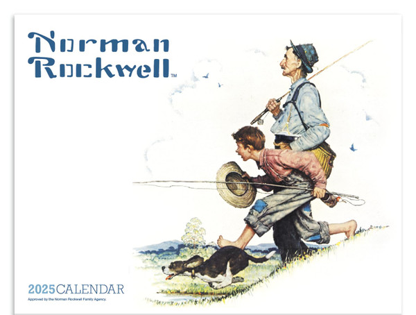 Norm Rockwell 2025 Hanging Wall Calendar - 19" x 11" (Open) 2025 Monthly Appointment Planner and Organizer. Beautiful imagery from Norm Rockwell Norm Rockwell 2025 Hanging Wall Calendar - 19" x 11" (Open) 2025 Monthly Appointment Planner and Organizer. Beautiful imagery from Norm Rockwell